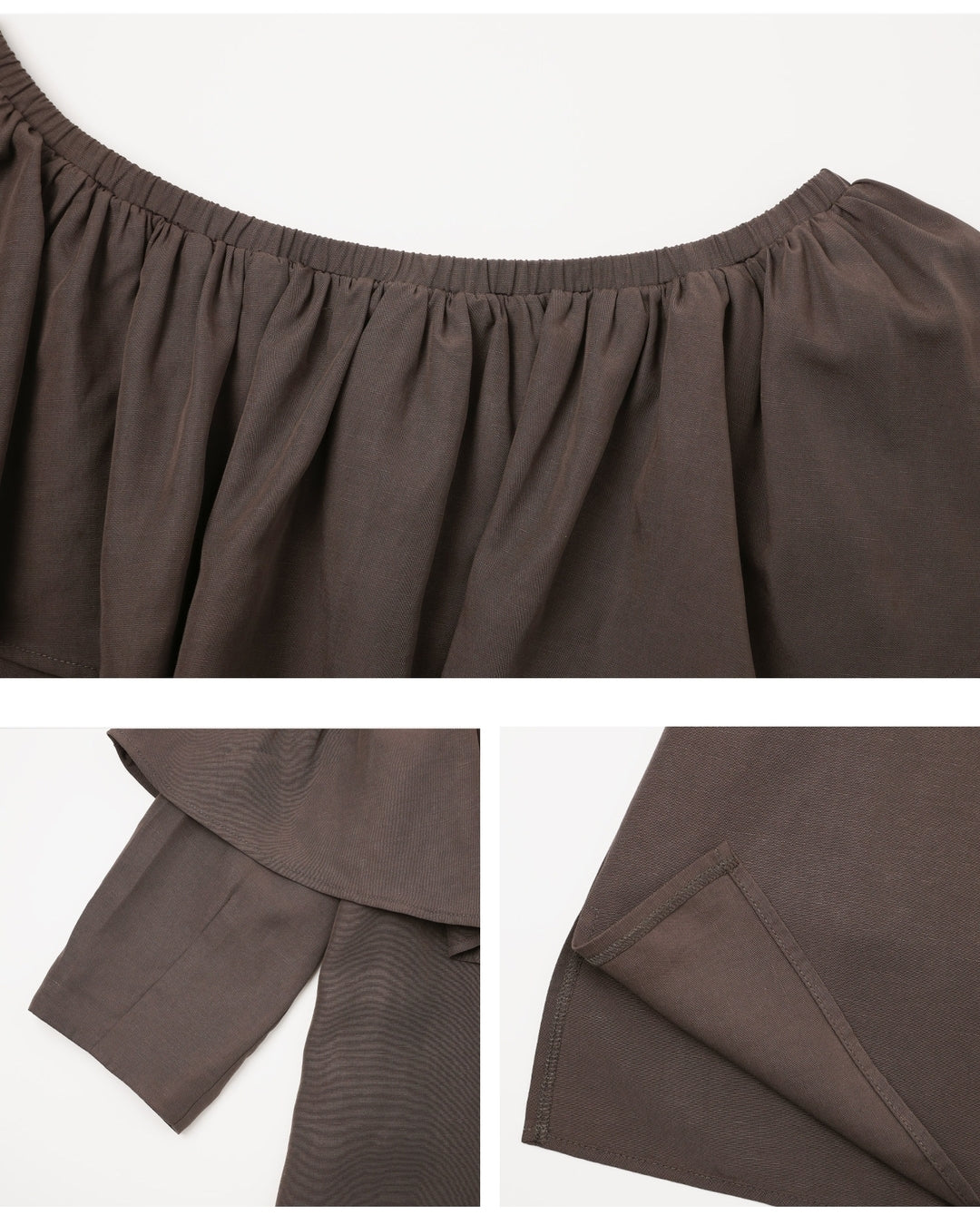 2-way frill blouse & skirt setup【NINE0352】