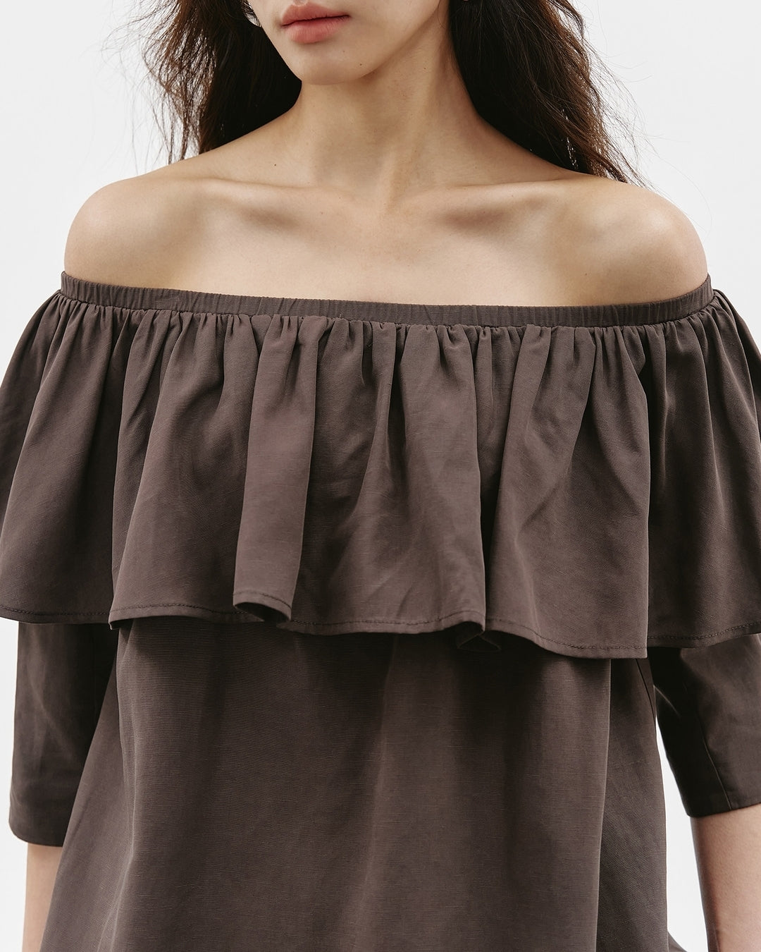 2-way frill blouse & skirt setup【NINE0352】