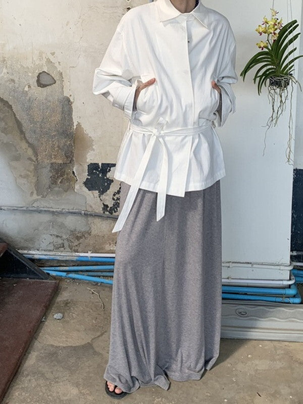 v-neck loose cover one-piece【NINE9100】