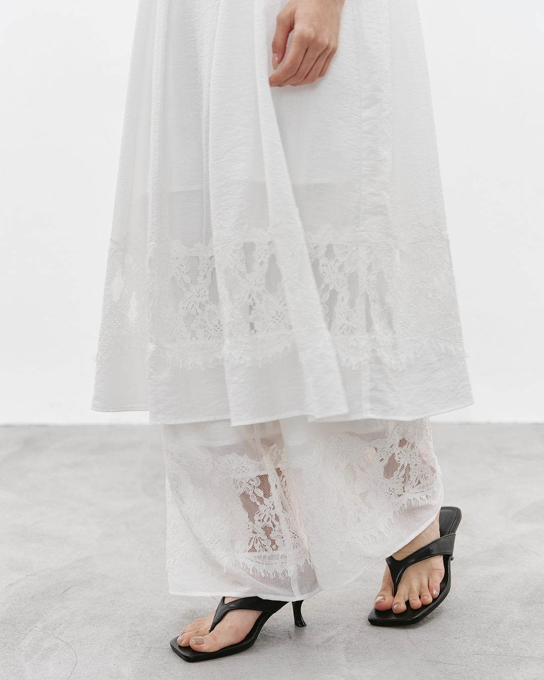 camisole dress & wide-leg pants setup【NINE0353】