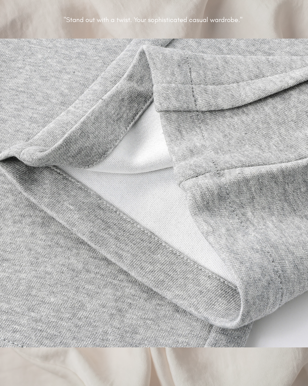 contrast waist pin tuck sweatpants 4color 【NINE7309】