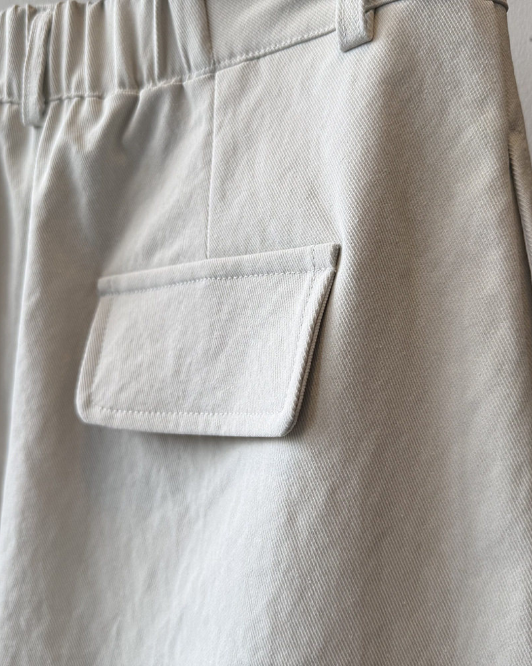 center seam wide leg pants 4color 【NINE7320】