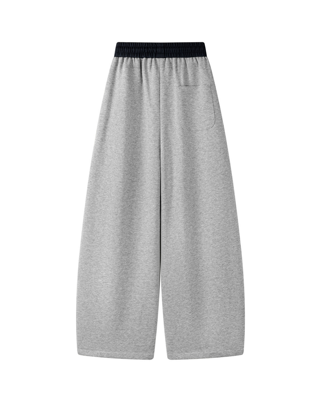 contrast waist pin tuck sweatpants 4color 【NINE7309】