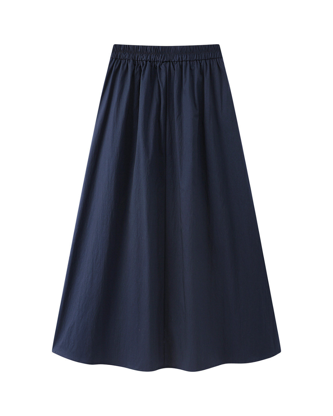 asymmetric flap button long flare skirt 3color 【NINE7308】