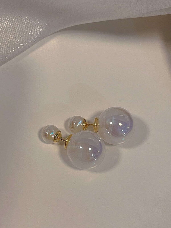 drop sphere unique pierced 3color【NINE-S9237】