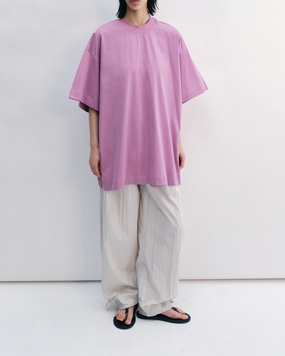 waist mark tuck pants 3color【NINE0206】