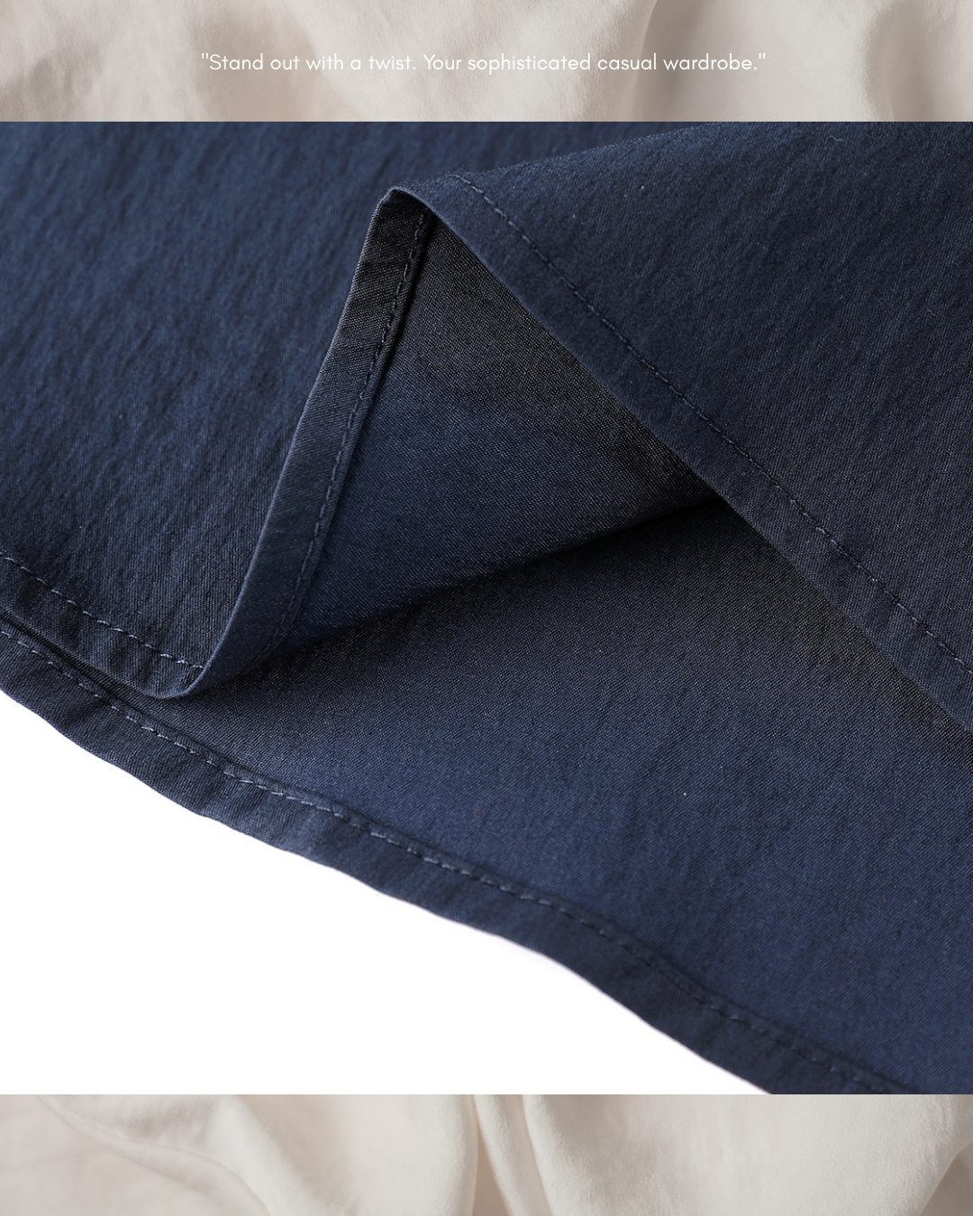 asymmetric flap button long flare skirt 3color 【NINE7308】