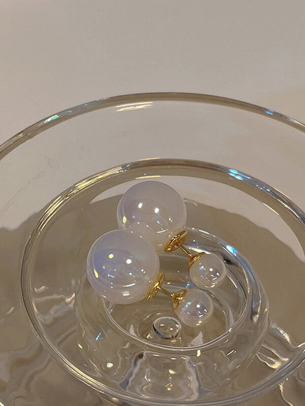 drop sphere unique pierced 3color【NINE-S9237】