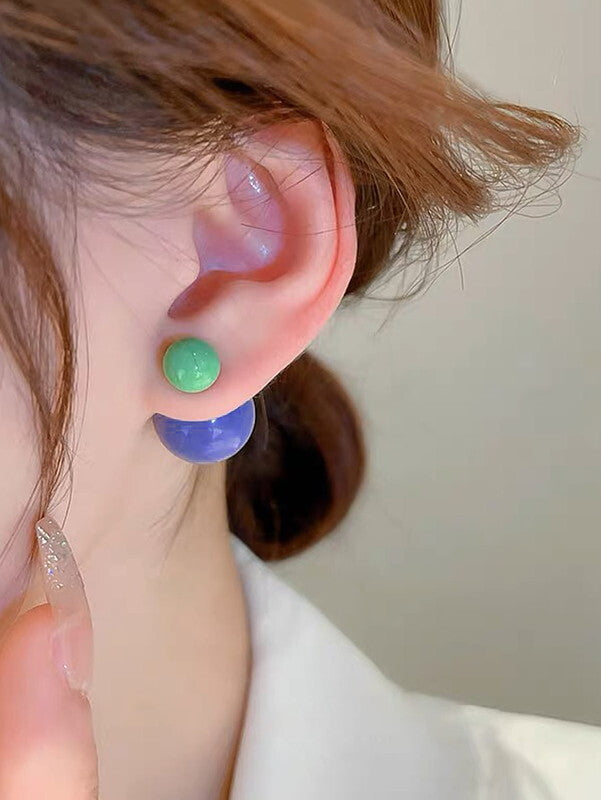 drop sphere unique pierced 3color【NINE-S9237】