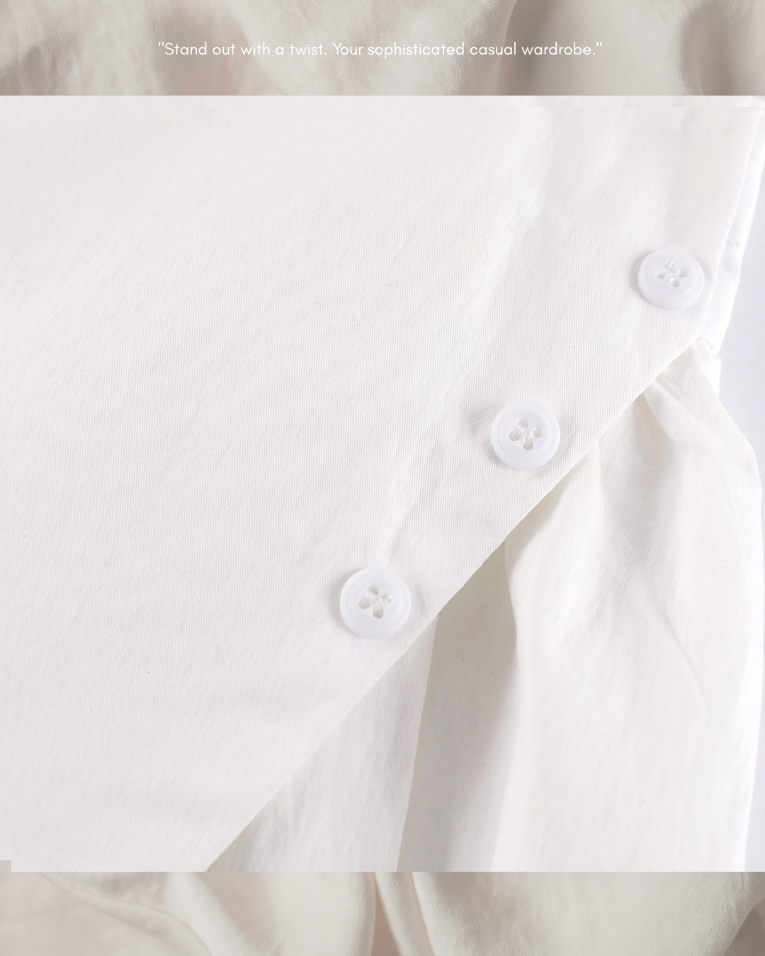 asymmetric flap button long flare skirt 3color 【NINE7308】