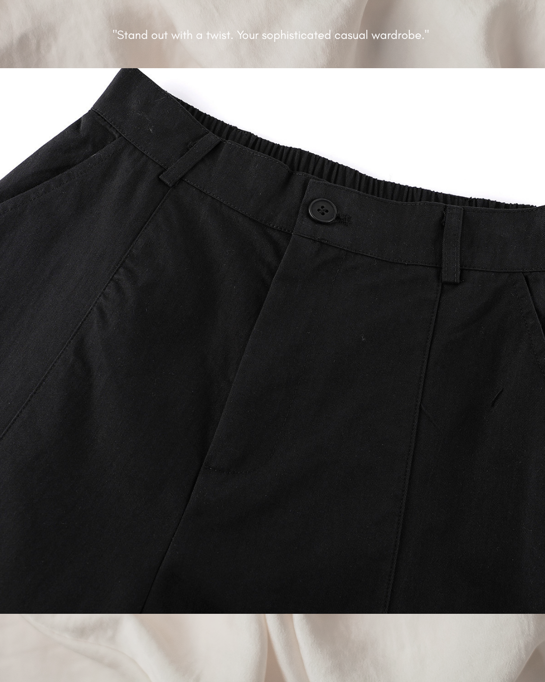 balloon curve wide leg pants 4color 【NINE7306】