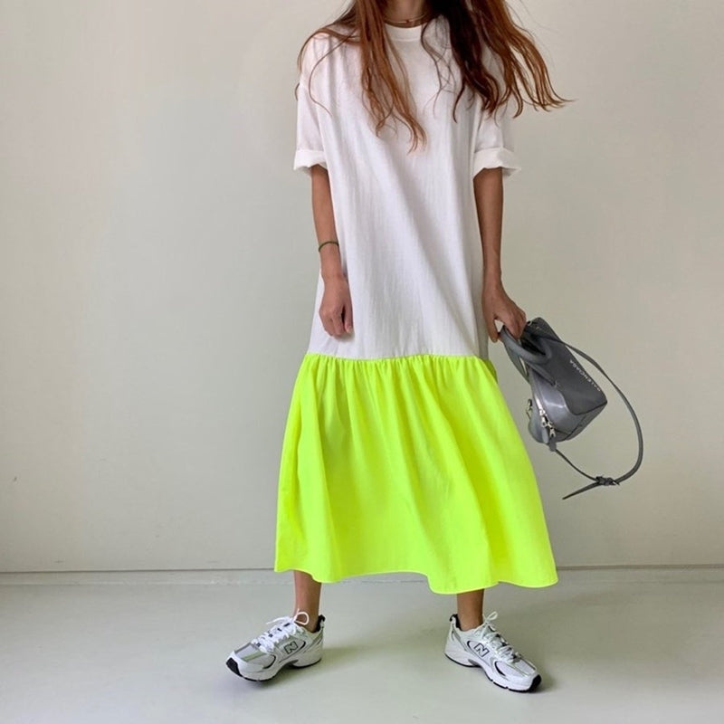 T-SHIRT type long dress【NINE0733】