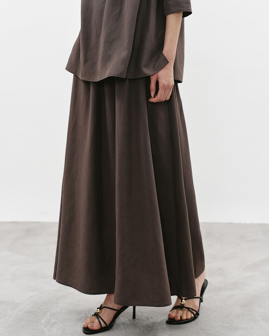 2-way frill blouse & skirt setup【NINE0352】
