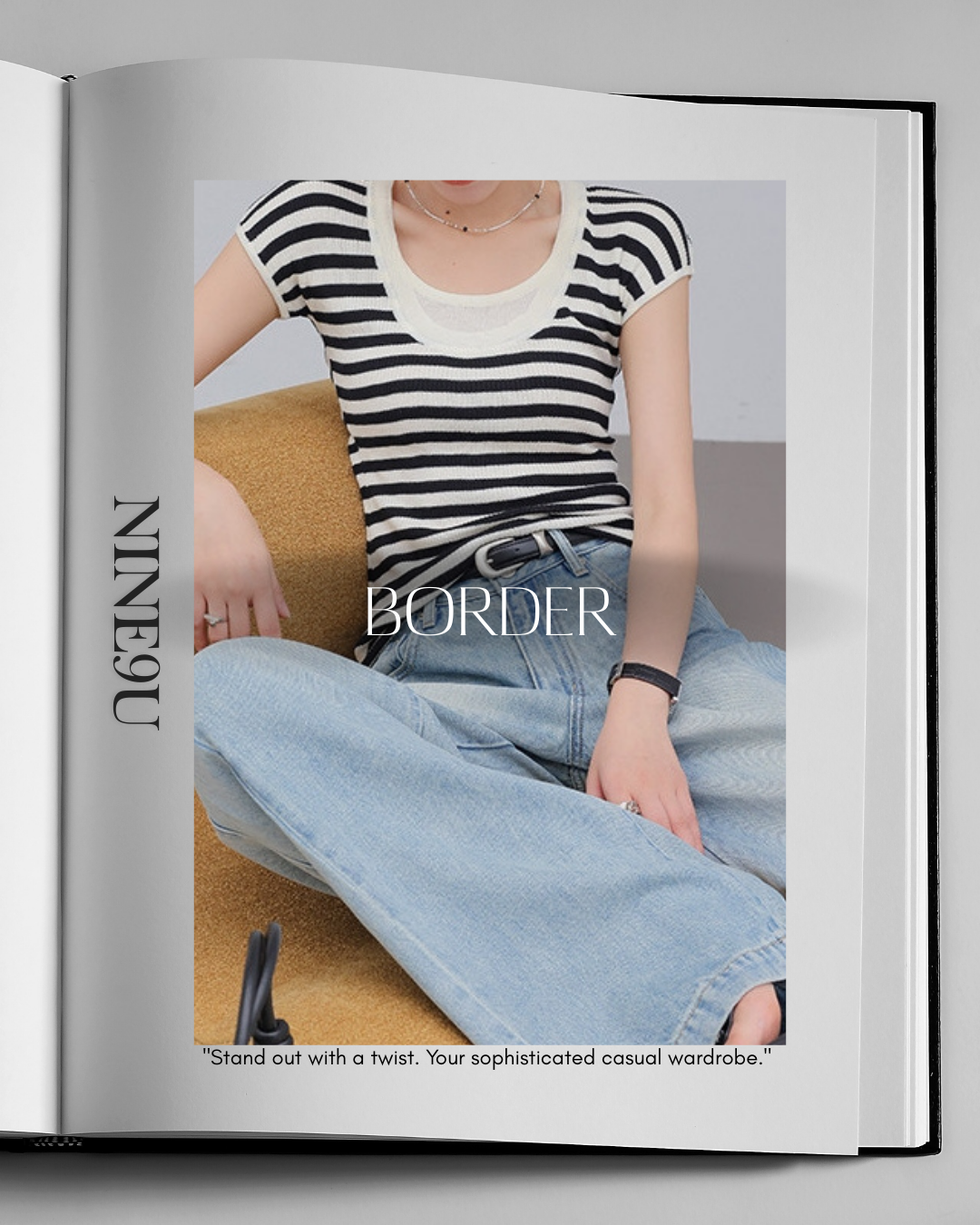 fake layered slim tops 3color【NINE0217】