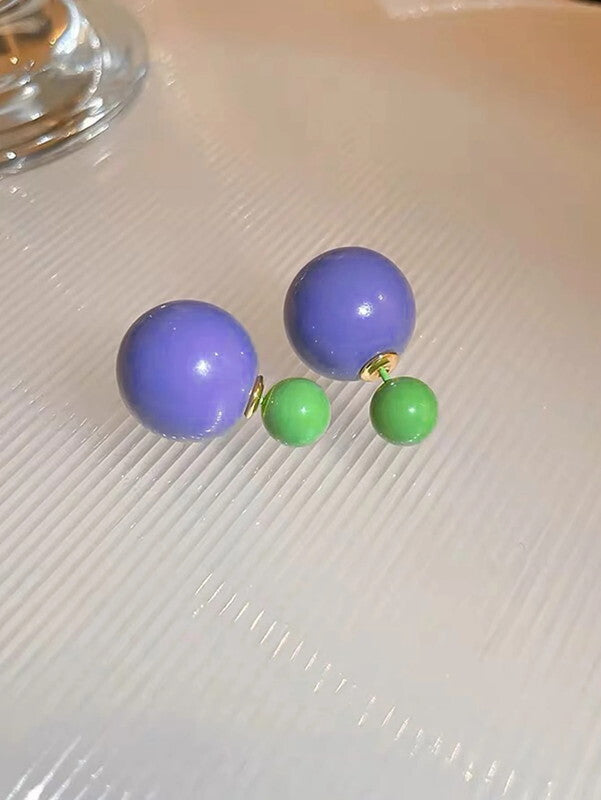 drop sphere unique pierced 3color【NINE-S9237】