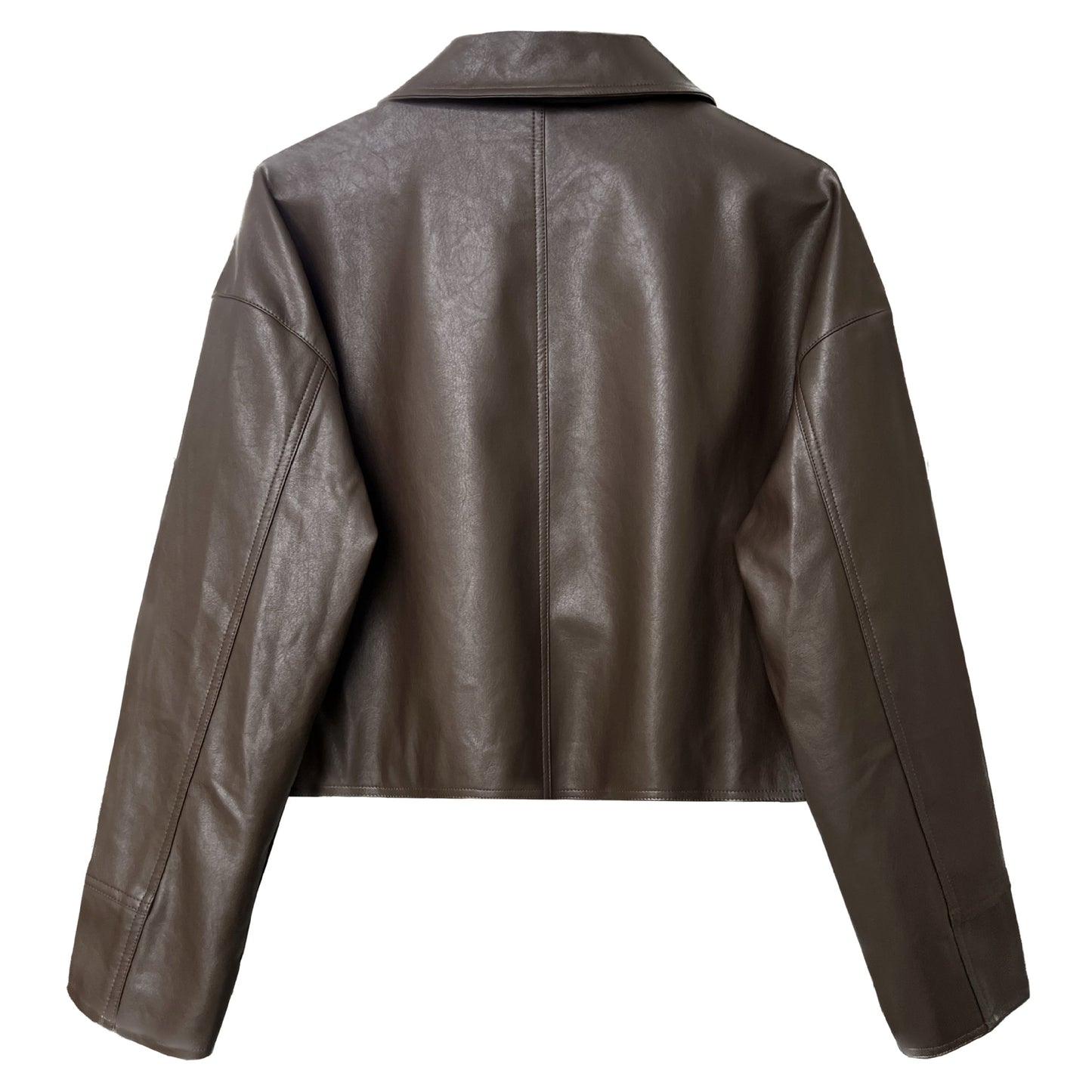 short faux leather jacket 2color 【NINE7252】