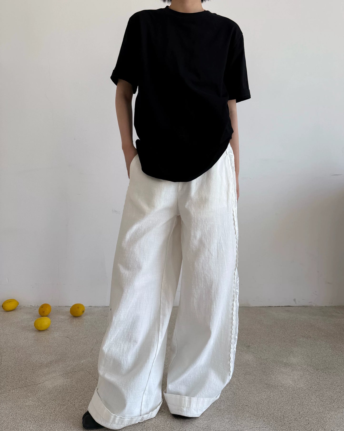 basic relaxed fit cotton tshirt 3color【NINE7007】