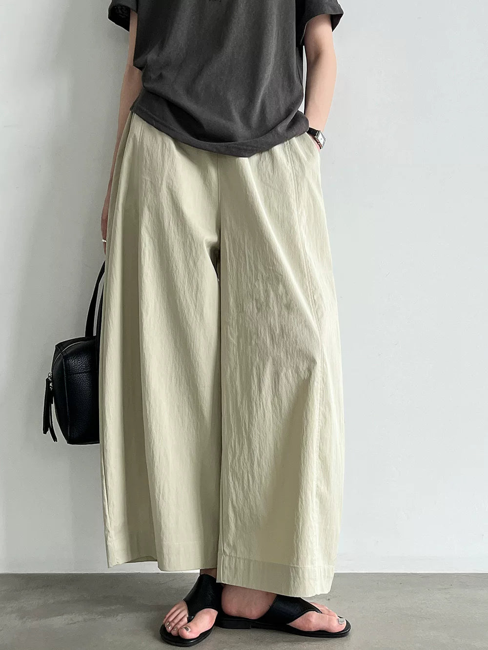 loose balloon wide leg pants 3color 【NINE7084】
