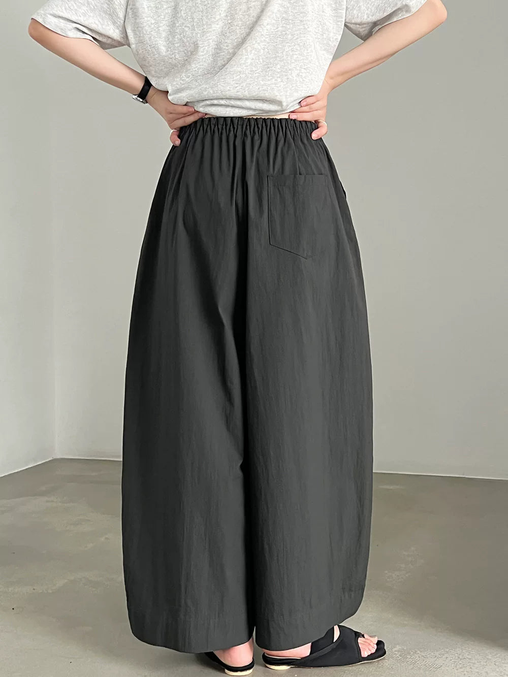 loose balloon wide leg pants 3color 【NINE7084】
