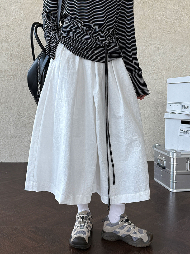 wide leg culotte pants 2color 【NINE7251】