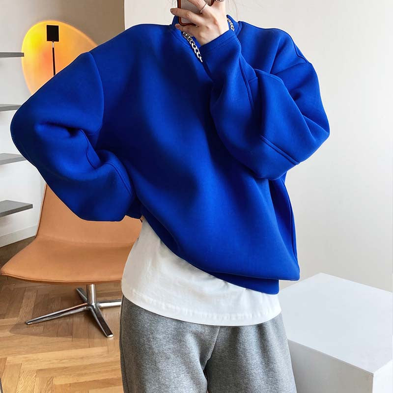 loose casual sweatshirt pullover 3color 【NINE7263】