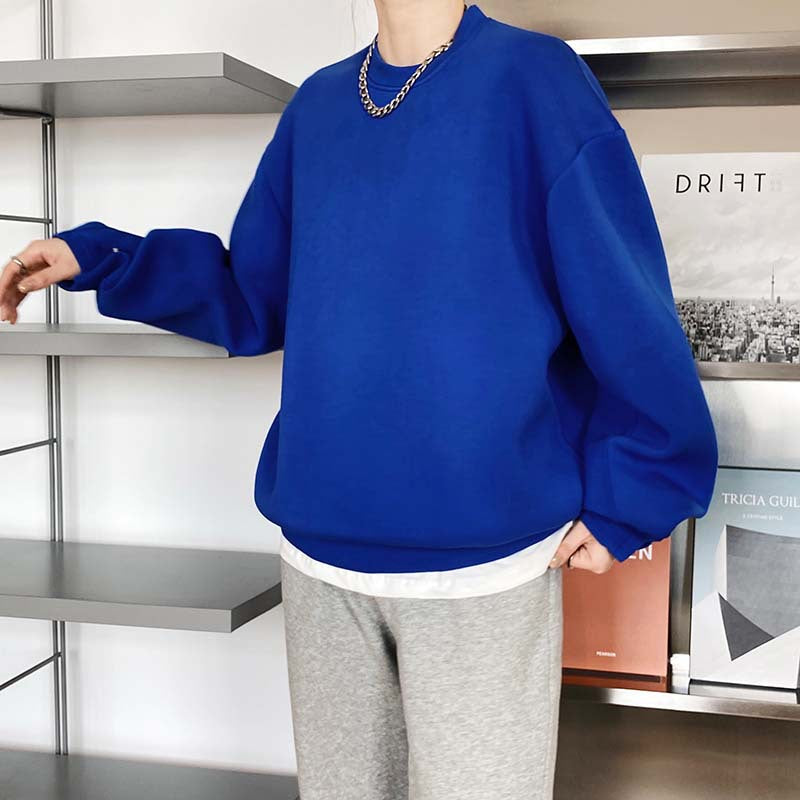 loose casual sweatshirt pullover 3color 【NINE7263】