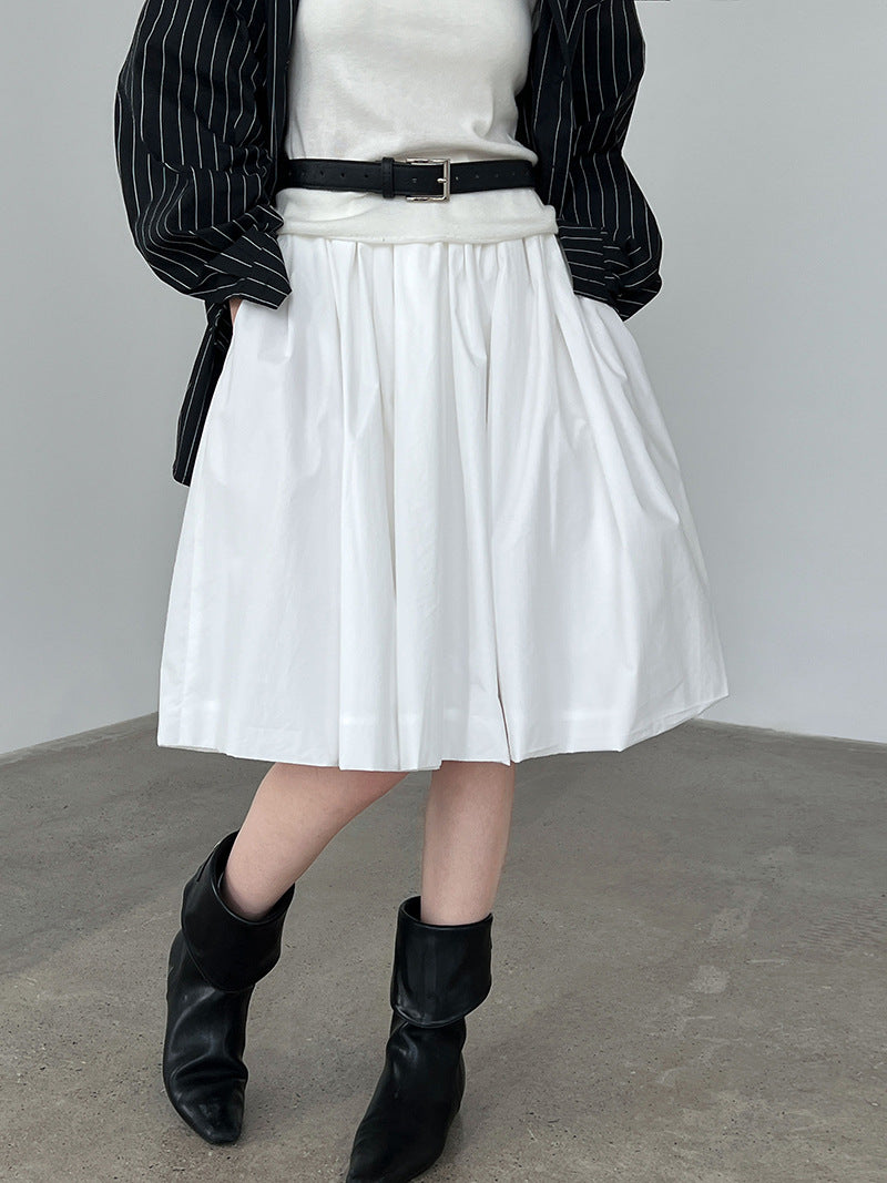 volume flare balloon skirt 2color 【NINE7235】
