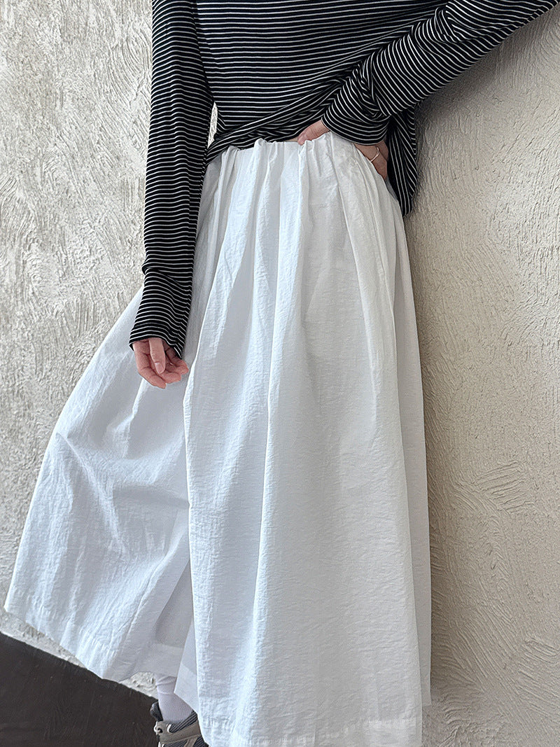 wide leg culotte pants 2color 【NINE7251】