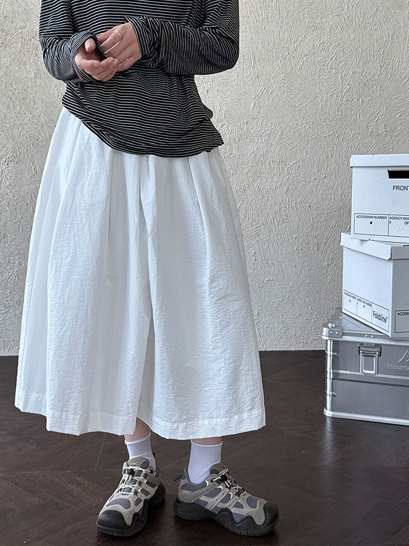 wide leg culotte pants 2color 【NINE7251】
