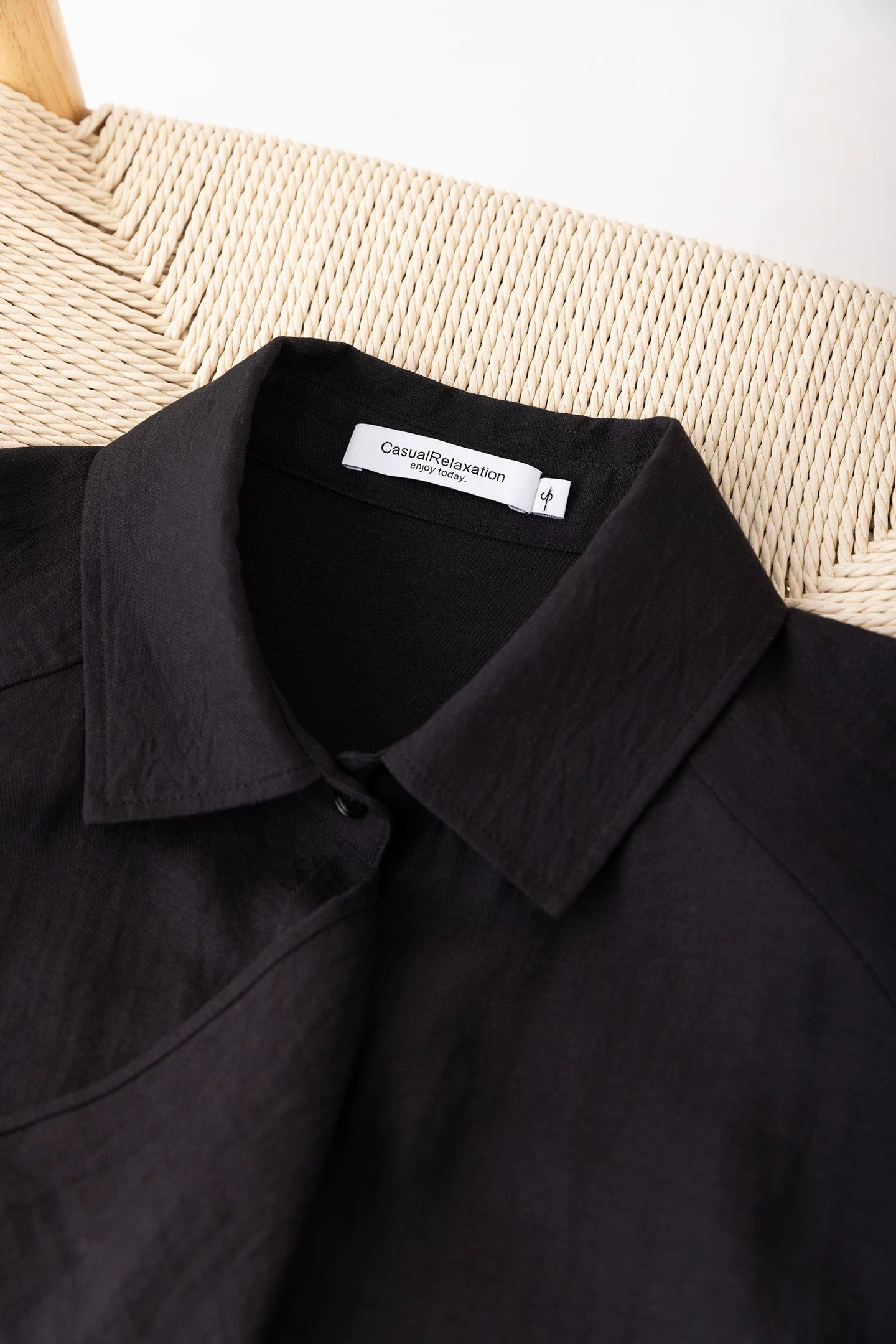 belted trench coat long shirt dress 1color 【NINE7222】