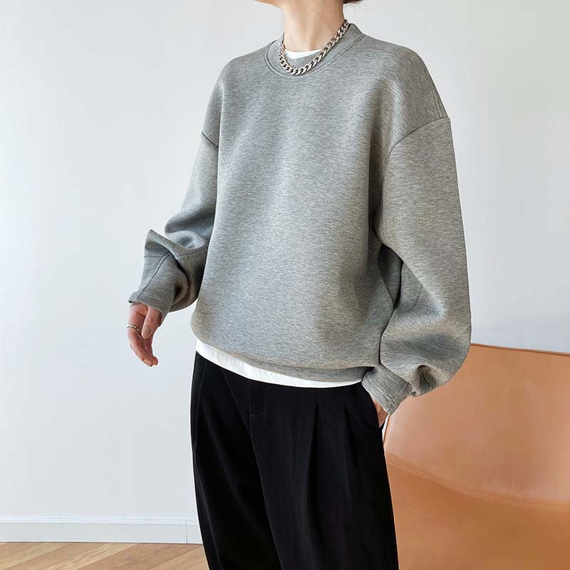 loose casual sweatshirt pullover 3color 【NINE7263】
