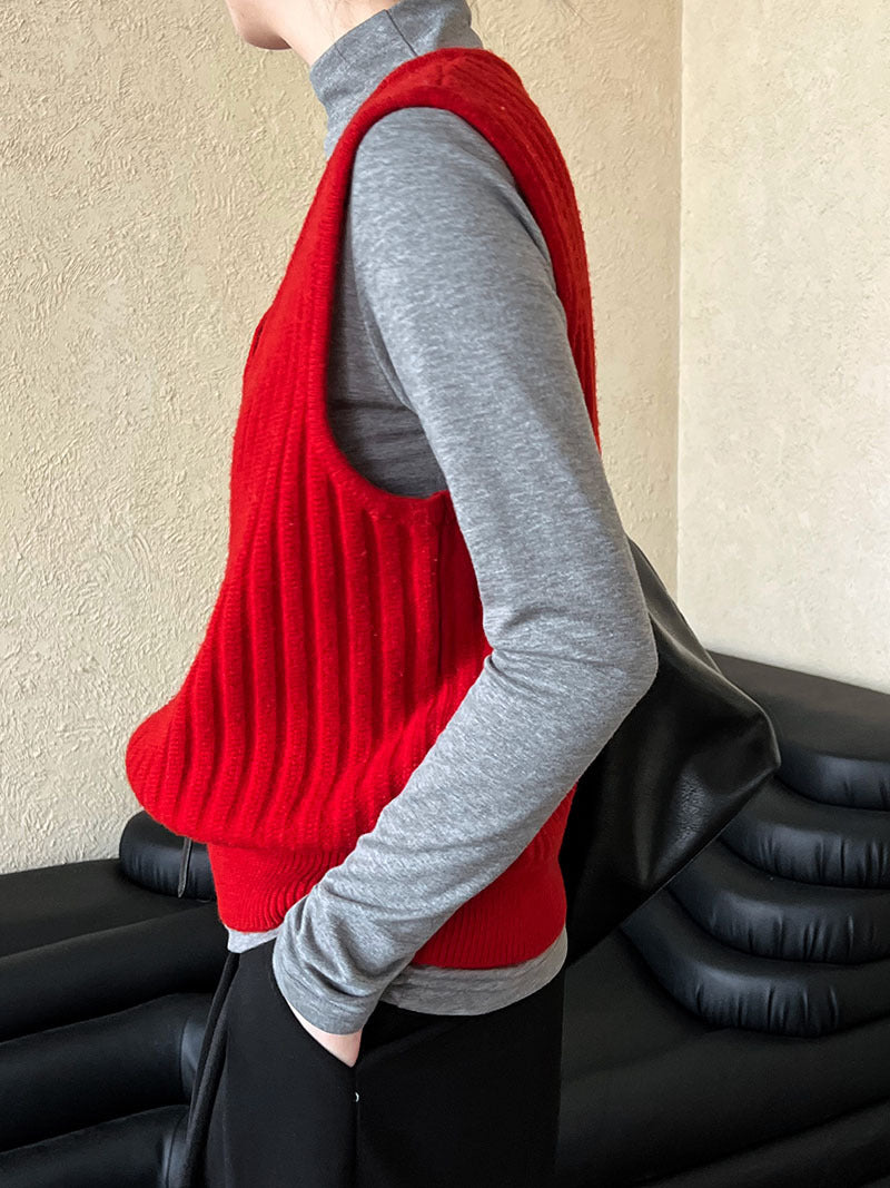 slim turtleneck long sleeve top 6color 【NINE7262】