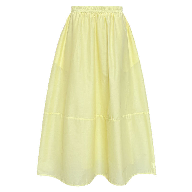 flared a line long skirt 3color 【NINE7246】
