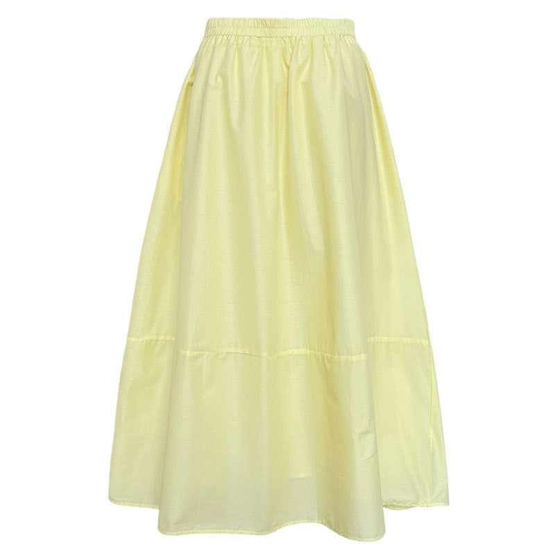 flared a line long skirt 3color 【NINE7246】