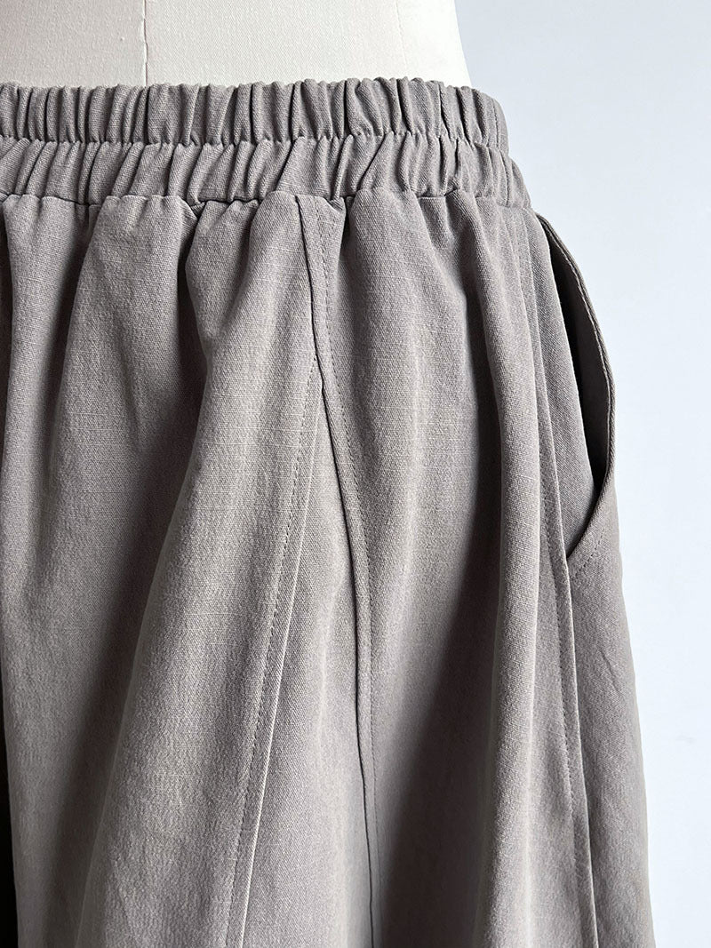 panel flare long skirt 3color 【NINE7264】