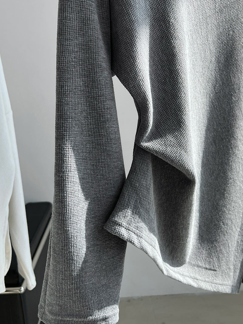 off shoulder asymmetric top 3color 【NINE7244】