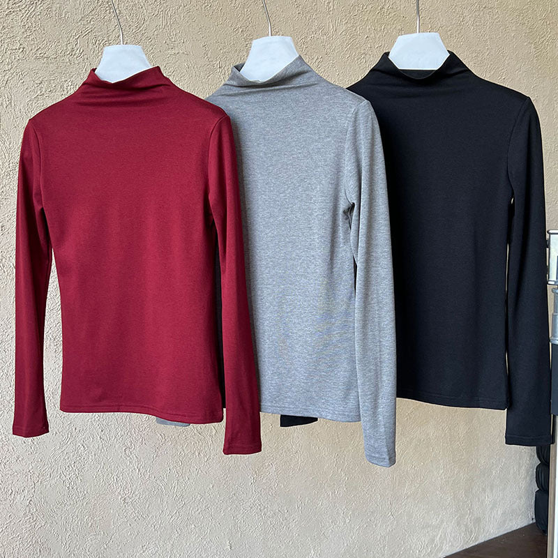 slim turtleneck long sleeve top 6color 【NINE7262】