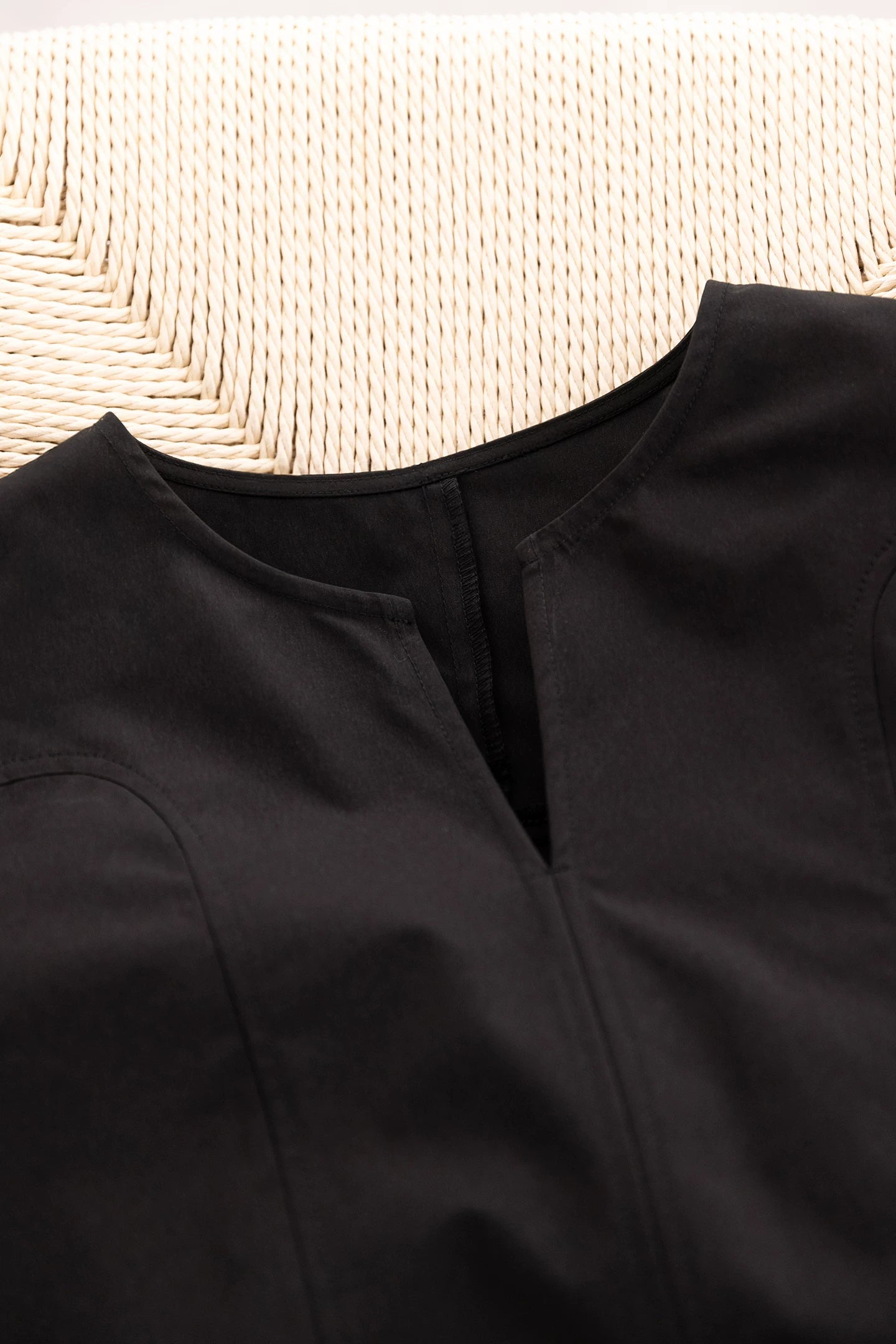 keyneck balloon sleeve corsetry blouse 1color 【NINE7218】