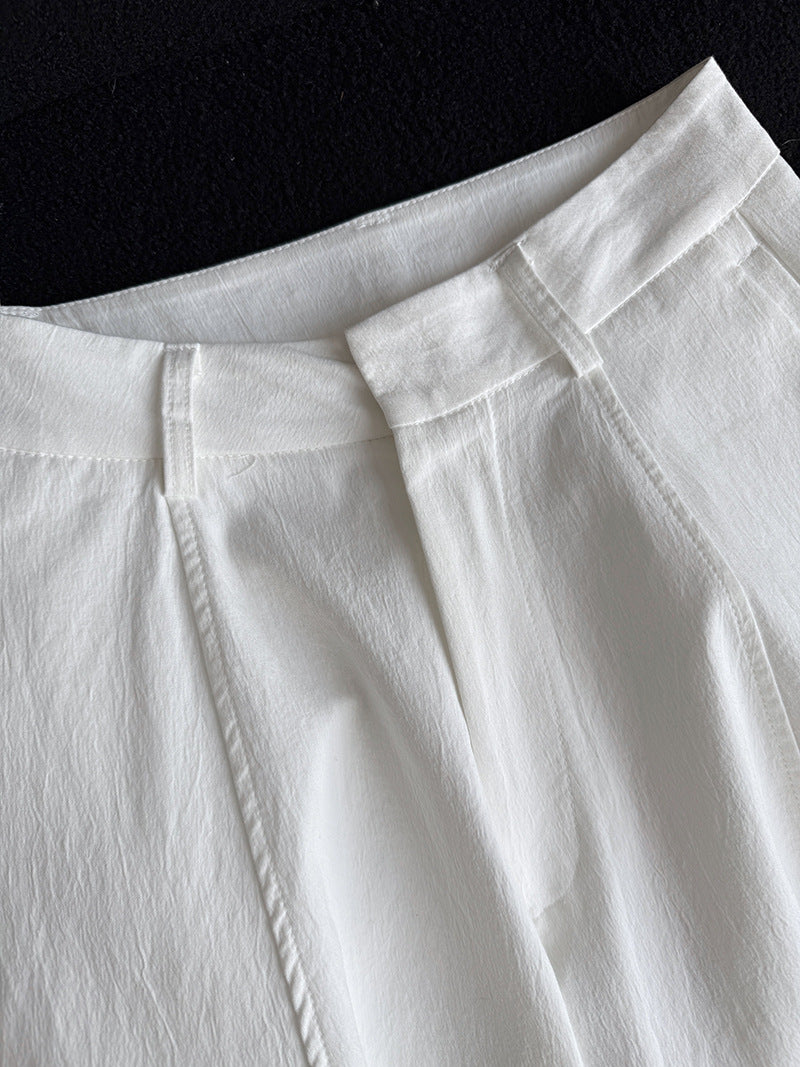 curved seam balloon wide pants 3color 【NINE7064】