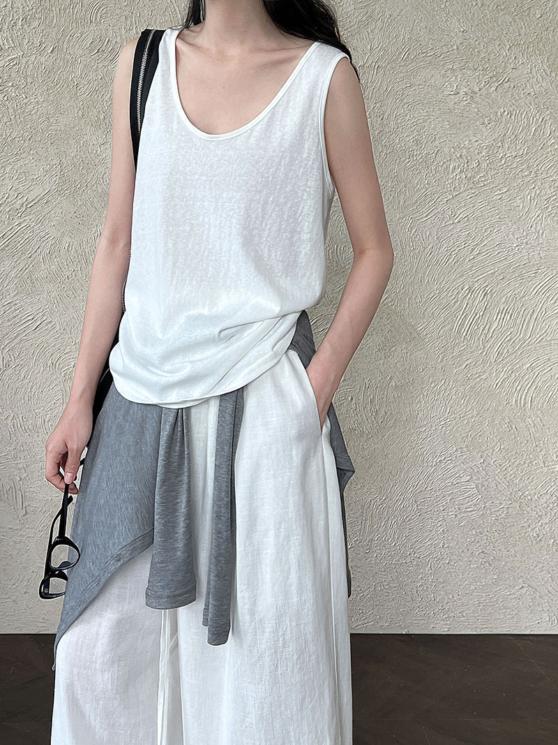 cardigan tank top 2piece set 【NINE7249】
