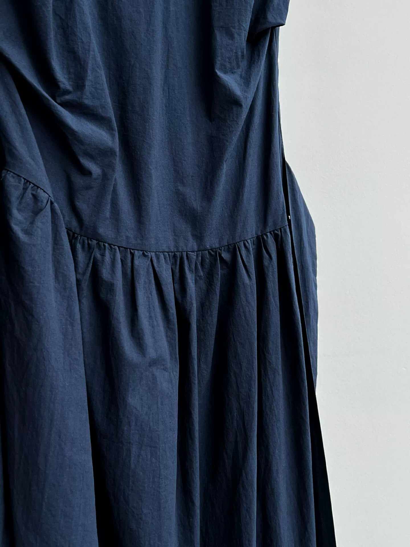 waist tie sleeveless long dress 3color 【NINE7069】