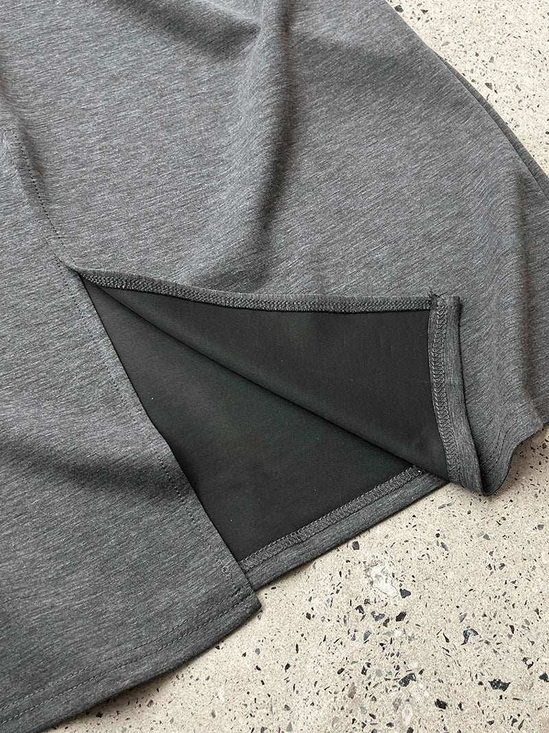 drawstring casual a line skirt 3color 【NINE7239】