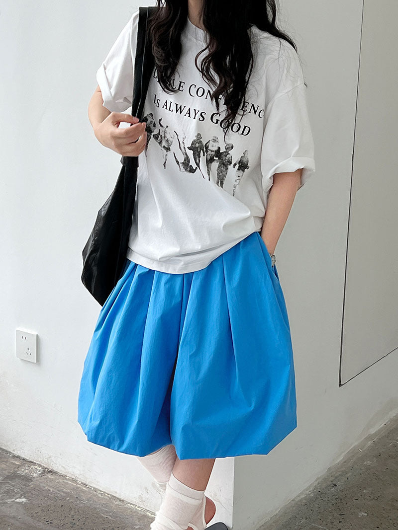 volume flare balloon skirt 2color 【NINE7235】