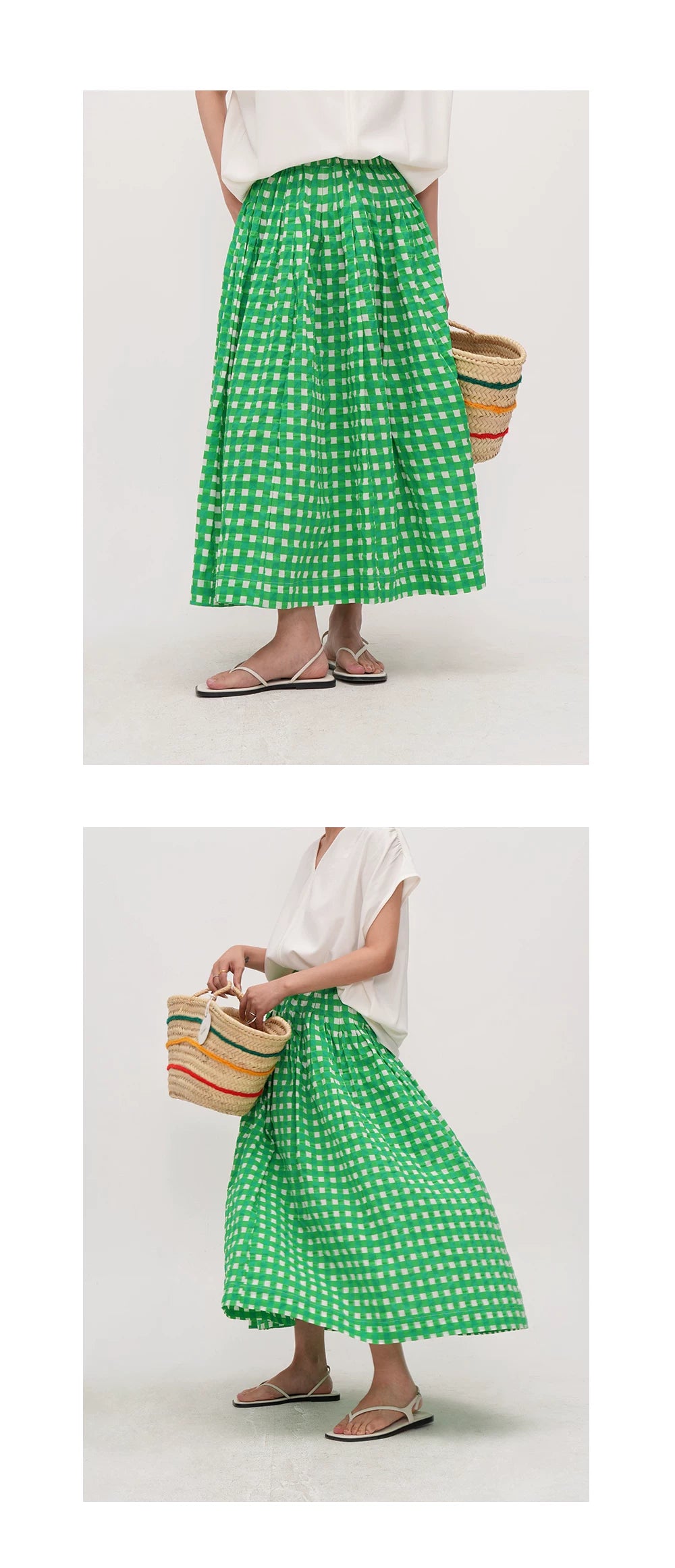loose Vneck short sleeve tshirt 1color 【NINE7049】