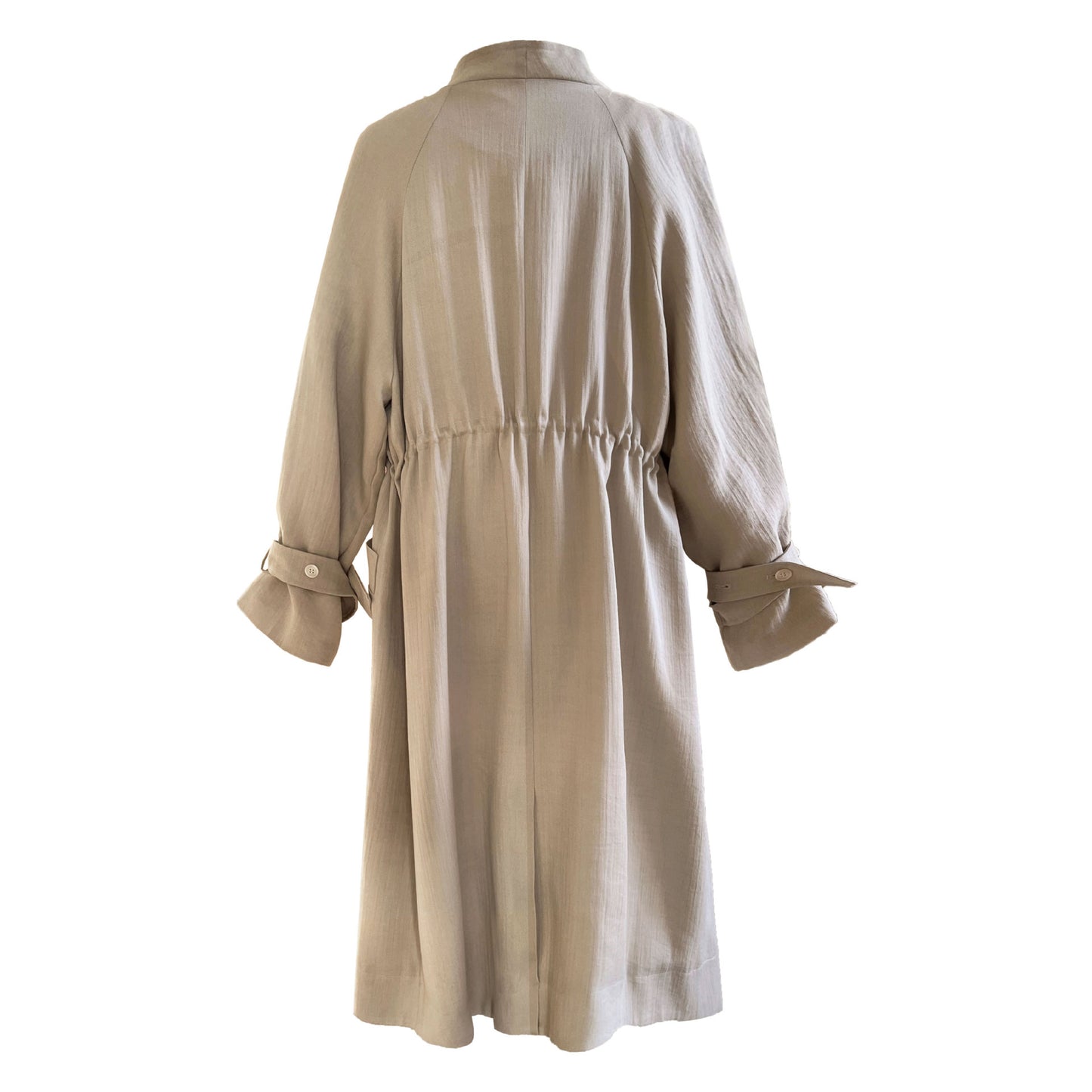 drape collar trench long coat 2color 【NINE7250】