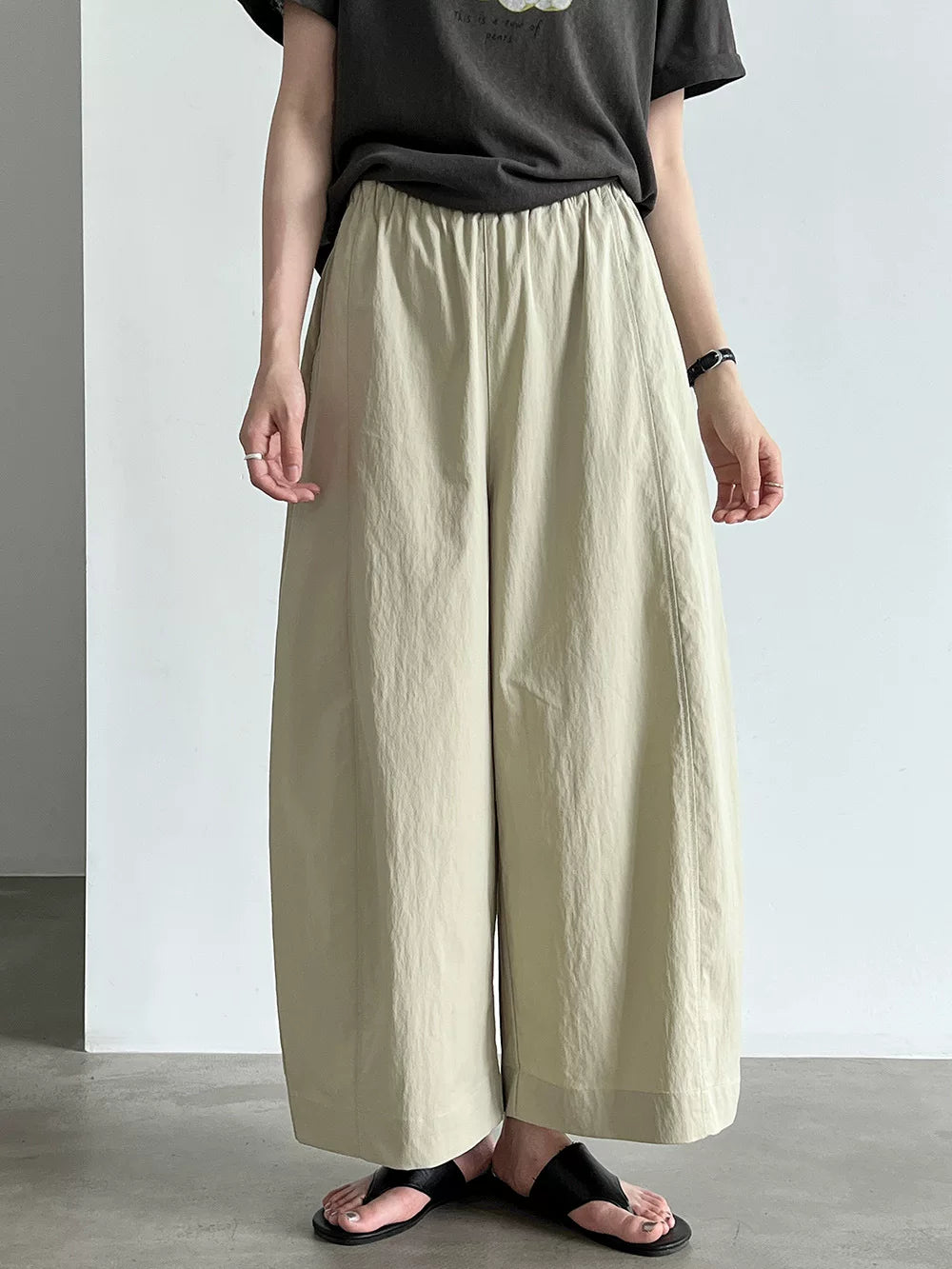 loose balloon wide leg pants 3color 【NINE7084】