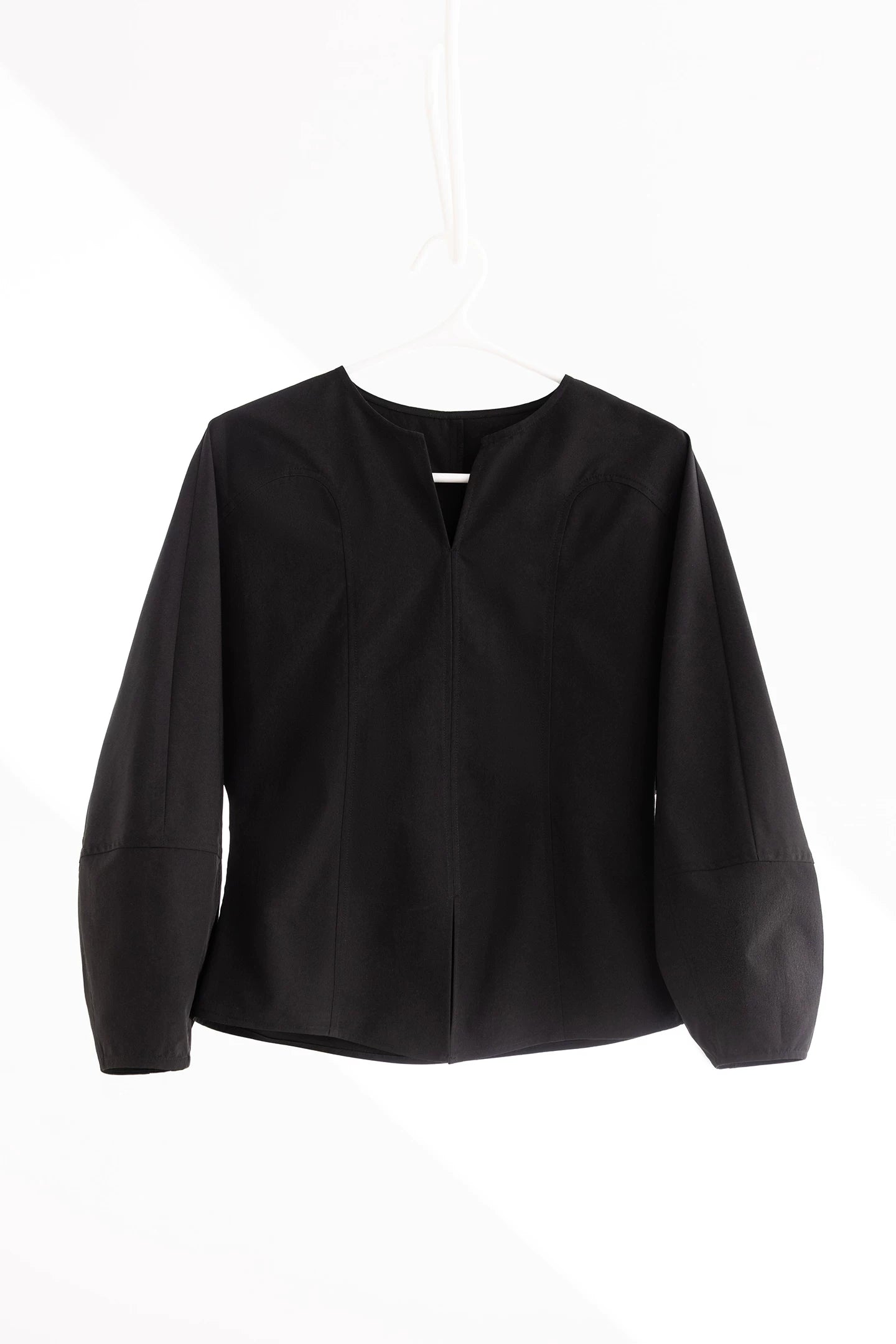 keyneck balloon sleeve corsetry blouse 1color 【NINE7218】