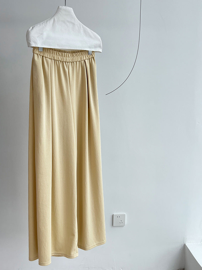 off shoulder top wide pants set 2color 【NINE7258】