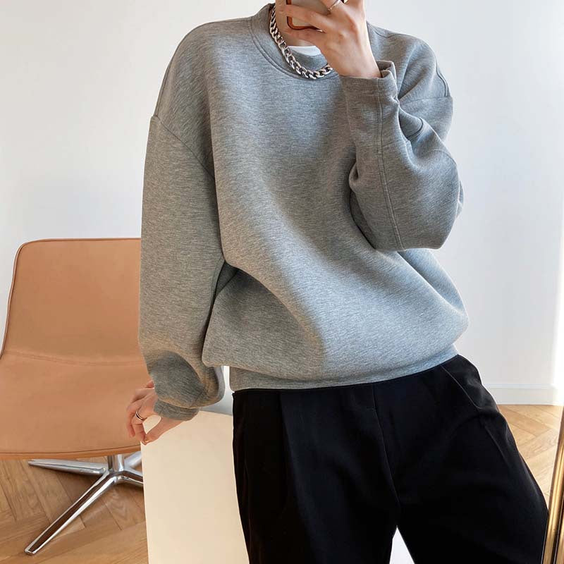 loose casual sweatshirt pullover 3color 【NINE7263】