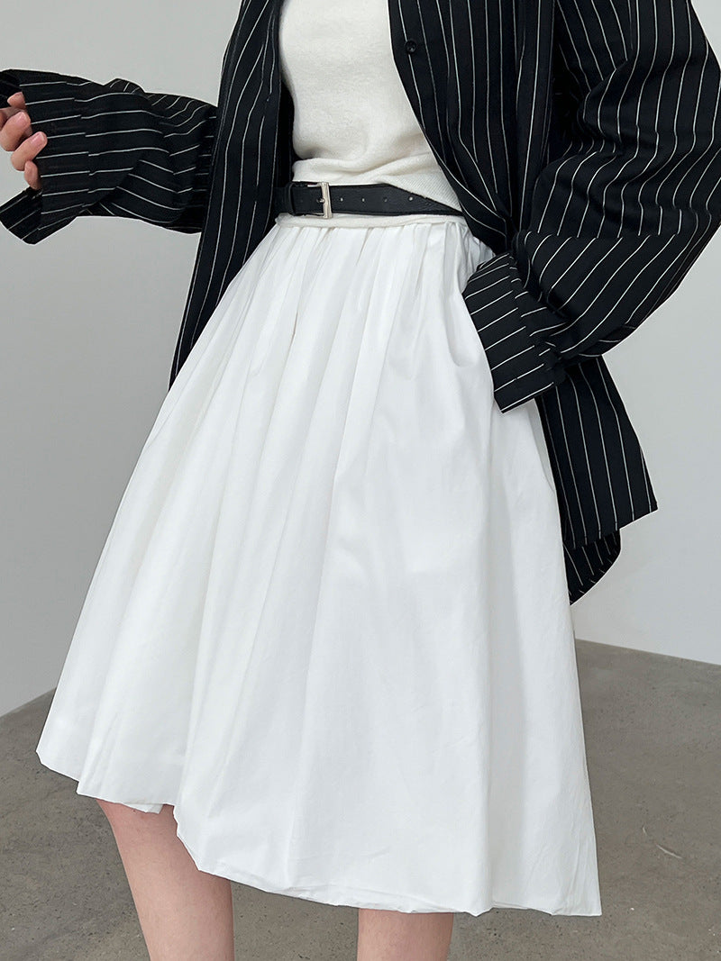 volume flare balloon skirt 2color 【NINE7235】